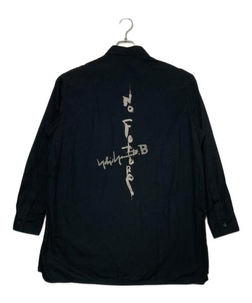 B Yohji Yamamoto（ビーヨウジヤマモト）B Yohji Yamamoto (ビーヨウジヤマモト) 長袖シャツ ブラック サイズ:3の古着・服飾アイテム