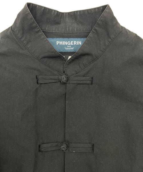PHINGERIN（フィンガリン）PHINGERIN (フィンガリン) MADSTORE UNDERCOVER (マッドストア アンダーカバー) 長袖シャツ ブラック サイズ:SIZE Mの古着・服飾アイテム