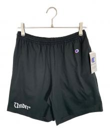 Champion×Under（チャンピオン×アンダー）の古着「ハーフパンツ」｜ブラック