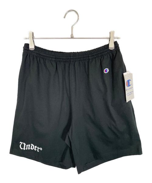 Champion（チャンピオン）Champion (チャンピオン) UNDER (アンダー) ハーフパンツ ブラック サイズ:MEDIUM 未使用品の古着・服飾アイテム