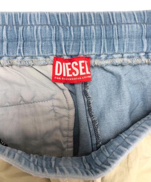 DIESEL（ディーゼル）DIESEL (ディーゼル) パンツ ベージュ×ブルー サイズ:SIZE 46の古着・服飾アイテム
