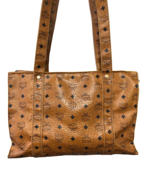 MCM（エムシーエム）MCM (エムシーエム) トートバッグ ブラウンの古着・服飾アイテム