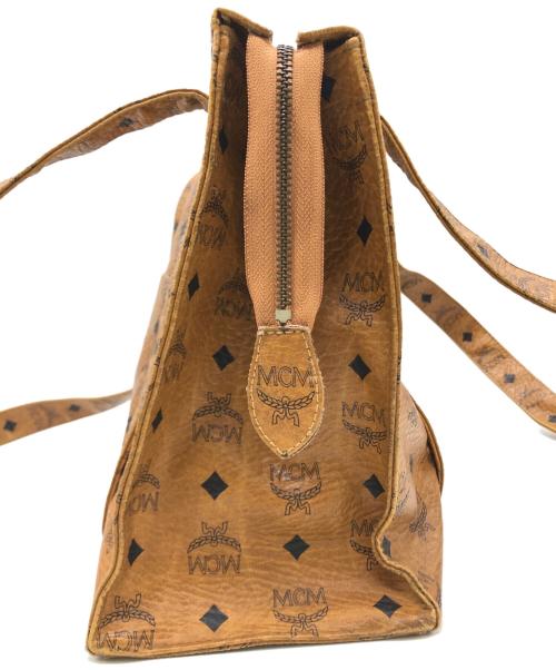 MCM（エムシーエム）MCM (エムシーエム) トートバッグ ブラウンの古着・服飾アイテム