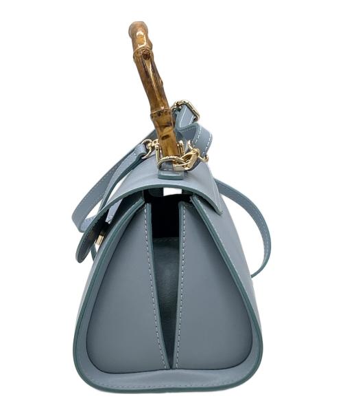 AULENTTI（オウレンティ）AULENTTI (オウレンティ) ショルダーバッグ スカイブルーの古着・服飾アイテム