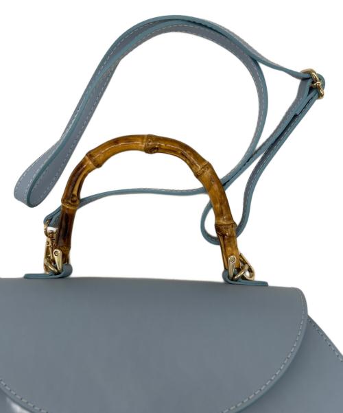 AULENTTI（オウレンティ）AULENTTI (オウレンティ) ショルダーバッグ スカイブルーの古着・服飾アイテム