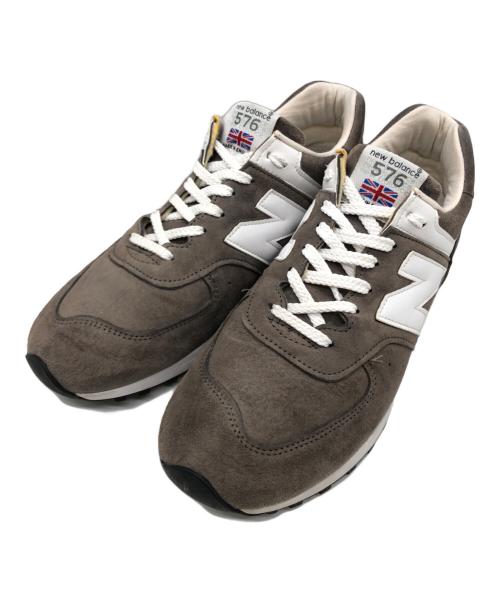 NEW BALANCE（ニューバランス）NEW BALANCE (ニューバランス) スニーカー ブラウン×ホワイト サイズ:28.5㎝の古着・服飾アイテム