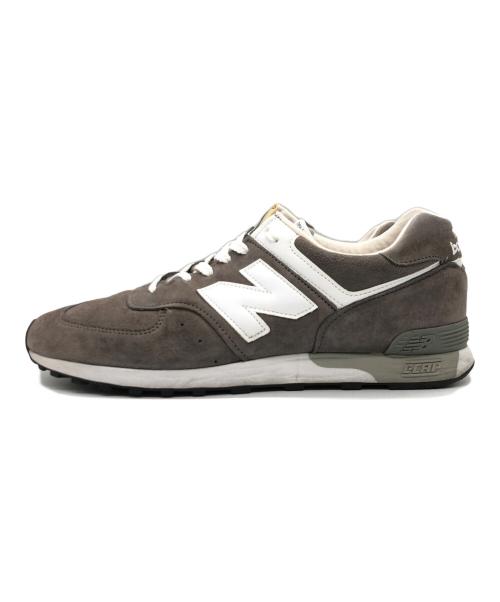 NEW BALANCE（ニューバランス）NEW BALANCE (ニューバランス) スニーカー ブラウン×ホワイト サイズ:28.5㎝の古着・服飾アイテム
