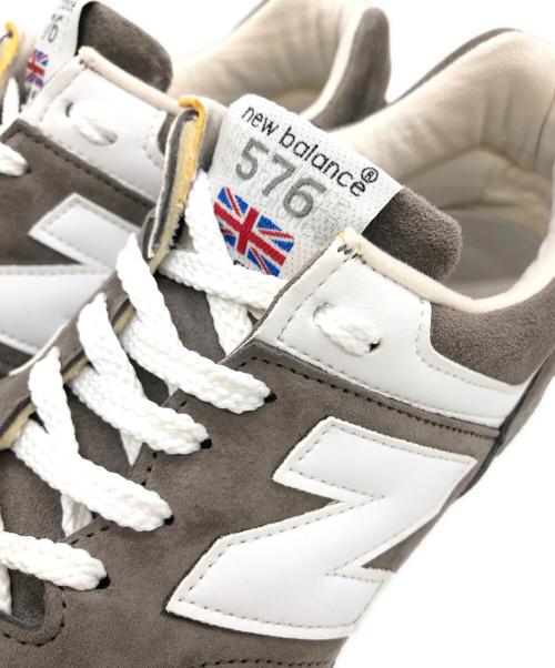 NEW BALANCE（ニューバランス）NEW BALANCE (ニューバランス) スニーカー ブラウン×ホワイト サイズ:28.5㎝の古着・服飾アイテム