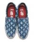 中古・古着 VANS (バンズ) SUPREME (シュプリーム) スリッポン インディゴ サイズ:27㎝：6000円