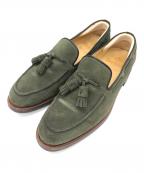 BERWICHベルウィッチ）の古着「タッセルローファー」｜カーキ