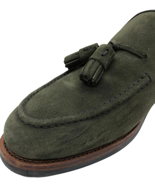 BERWICH（ベルウィッチ）BERWICH (バーウィック) タッセルローファー カーキ サイズ:26㎝の古着・服飾アイテム