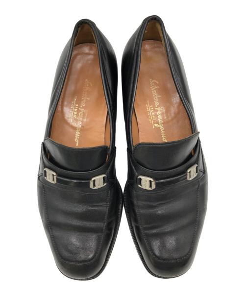 Salvatore Ferragamo（サルヴァトーレ フェラガモ）Salvatore Ferragamo (サルヴァトーレ フェラガモ) ローファー ブラック サイズ:26㎝の古着・服飾アイテム
