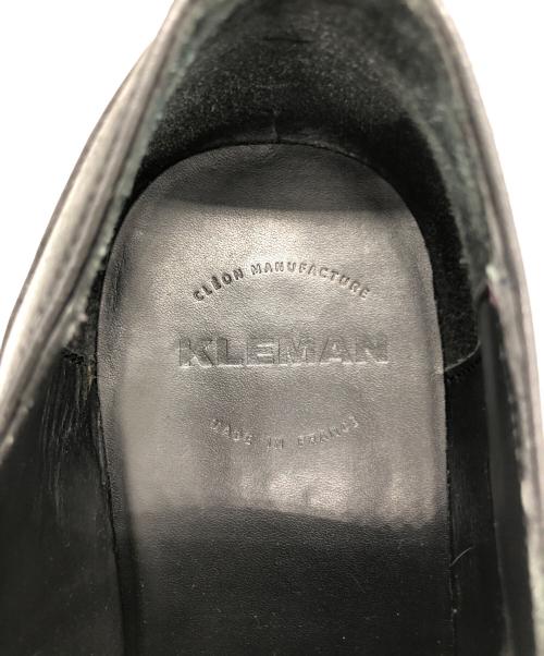 KLEMAN（クレマン）KLEMAN (クレマン) Uチップシューズ ブラック サイズ:SIZE41の古着・服飾アイテム