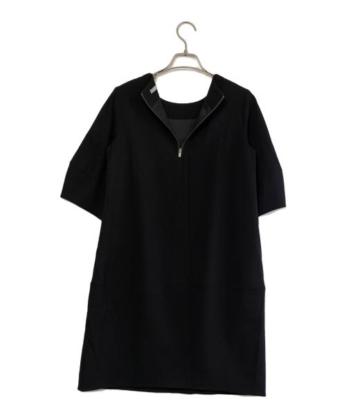 theory luxe（セオリーリュクス）theory luxe (セオリーリュクス) 半袖ワンピース ブラック サイズ:SIZE Mの古着・服飾アイテム