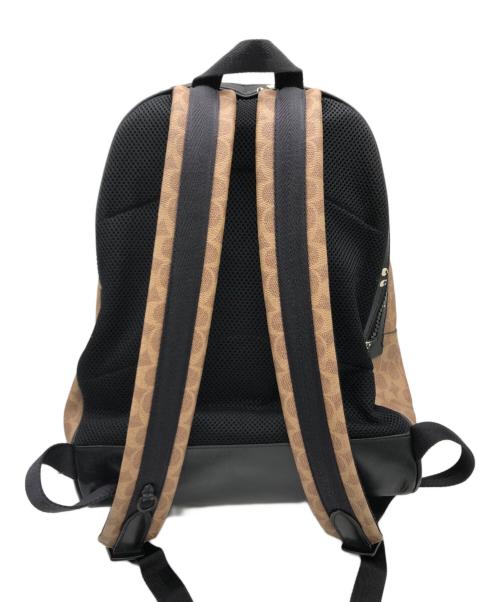 COACH（コーチ）COACH (コーチ) DISNEY (ディズニー) アカデミーバックパック ブラウン×ブラックの古着・服飾アイテム