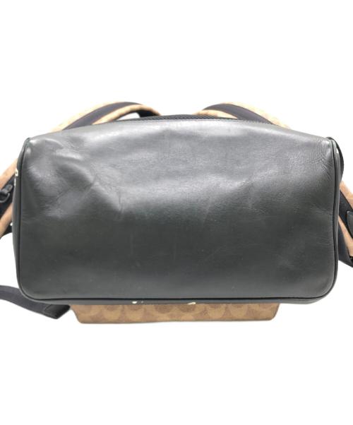 COACH（コーチ）COACH (コーチ) DISNEY (ディズニー) アカデミーバックパック ブラウン×ブラックの古着・服飾アイテム