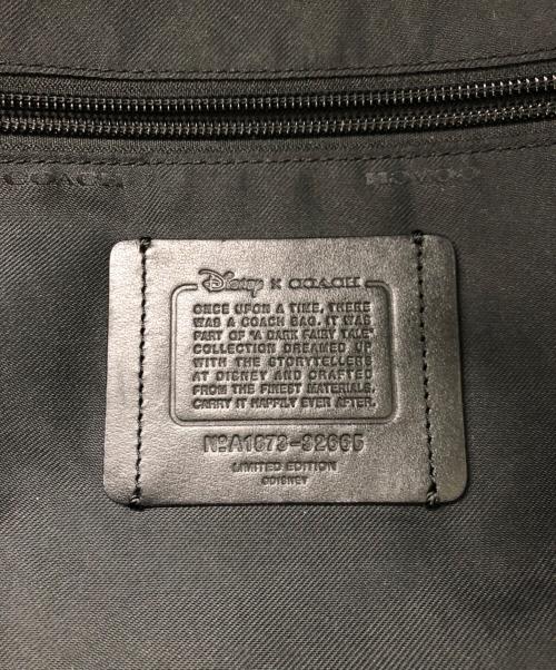 COACH（コーチ）COACH (コーチ) DISNEY (ディズニー) アカデミーバックパック ブラウン×ブラックの古着・服飾アイテム