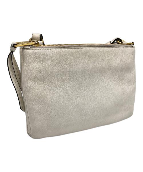 PRADA（プラダ）PRADA (プラダ) ショルダーバッグ ホワイトの古着・服飾アイテム