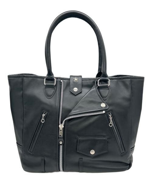 Schott（ショット）Schott (ショット) ライダーストートバッグ ブラックの古着・服飾アイテム