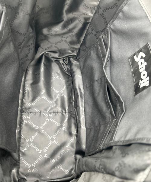 Schott（ショット）Schott (ショット) ライダーストートバッグ ブラックの古着・服飾アイテム