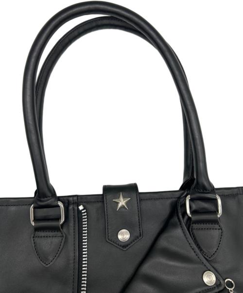 Schott（ショット）Schott (ショット) ライダーストートバッグ ブラックの古着・服飾アイテム