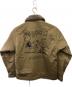 AVIREX (アヴィレックス) PEANUTS (ピーナッツ) フライトジャケット ベージュ サイズ:Ｌ：23000円