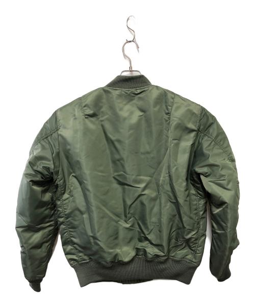 AVIREX（アヴィレックス）AVIREX (アヴィレックス) MA-1ジャケット グリーン サイズ:ＸＬの古着・服飾アイテム