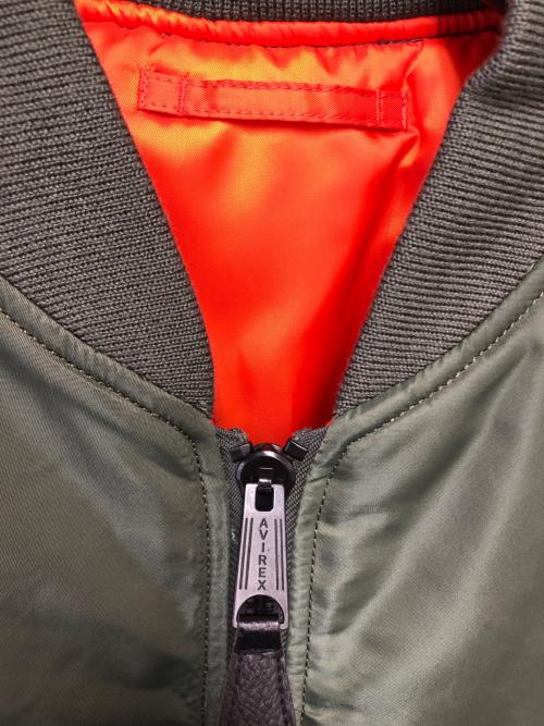 AVIREX（アヴィレックス）AVIREX (アヴィレックス) MA-1ジャケット グリーン サイズ:ＸＬの古着・服飾アイテム