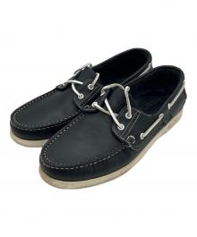 PARABOOT（パラブーツ）の古着「デッキシューズ」｜ブラック