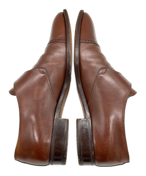 TANINO CRISCI（タニノクリスチー）TANINO CRISCI (タニノクリスチー) シングルモンクストラップシューズ ブラウン サイズ:SIZE 26cmの古着・服飾アイテム