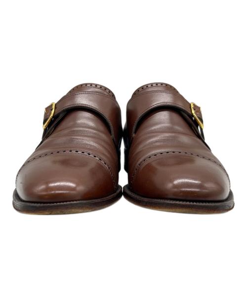 TANINO CRISCI（タニノクリスチー）TANINO CRISCI (タニノクリスチー) シングルモンクストラップシューズ ブラウン サイズ:SIZE 26cmの古着・服飾アイテム