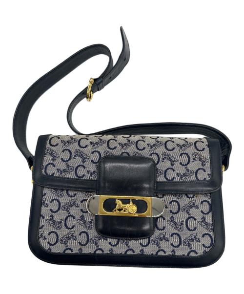 CELINE（セリーヌ）CELINE (セリーヌ) ショルダーバッグ ネイビーの古着・服飾アイテム