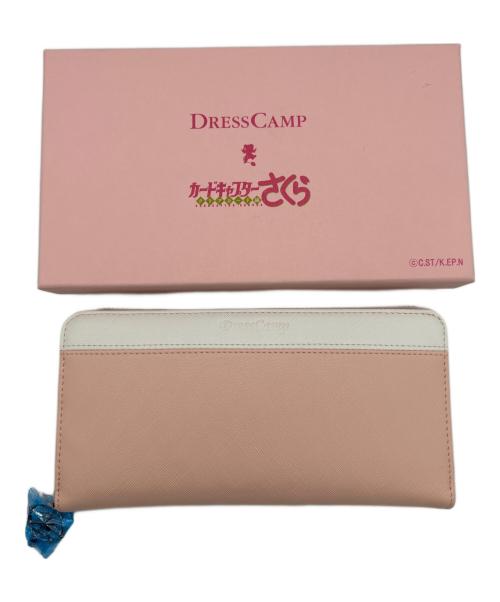 DRESS CAMP（ドレスキャンプ）DRESS CAMP (ドレスキャンプ) カードキャプターさくら (カードキャプターサクラ) 長財布 ピンク×ホワイトの古着・服飾アイテム