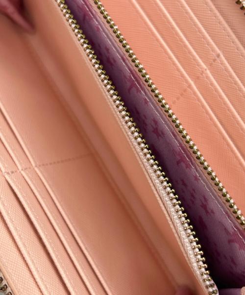 DRESS CAMP（ドレスキャンプ）DRESS CAMP (ドレスキャンプ) カードキャプターさくら (カードキャプターサクラ) 長財布 ピンク×ホワイトの古着・服飾アイテム