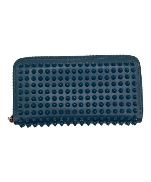 Christian Louboutin（クリスチャン・ルブタン）Christian Louboutin (クリスチャン・ルブタン) 長財布 ブルーの古着・服飾アイテム