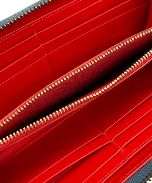 Christian Louboutin（クリスチャン・ルブタン）Christian Louboutin (クリスチャン・ルブタン) 長財布 ブルーの古着・服飾アイテム