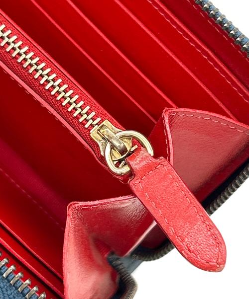 Christian Louboutin（クリスチャン・ルブタン）Christian Louboutin (クリスチャン・ルブタン) 長財布 ブルーの古着・服飾アイテム