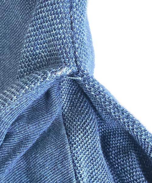 LACOSTE（ラコステ）LACOSTE (ラコステ) 鹿の子地 ポロドレス インディゴ サイズ:SIZE 34（S)の古着・服飾アイテム