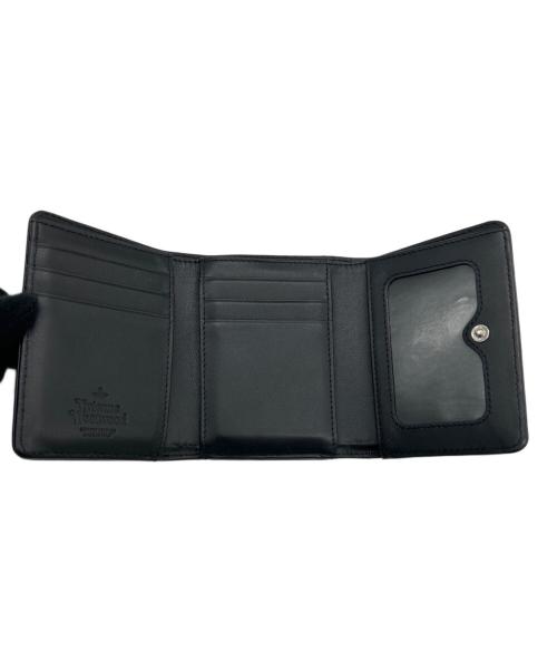 Vivienne Westwood（ヴィヴィアンウエストウッド）Vivienne Westwood (ヴィヴィアンウエストウッド) 2つ折り財布 ブラックの古着・服飾アイテム
