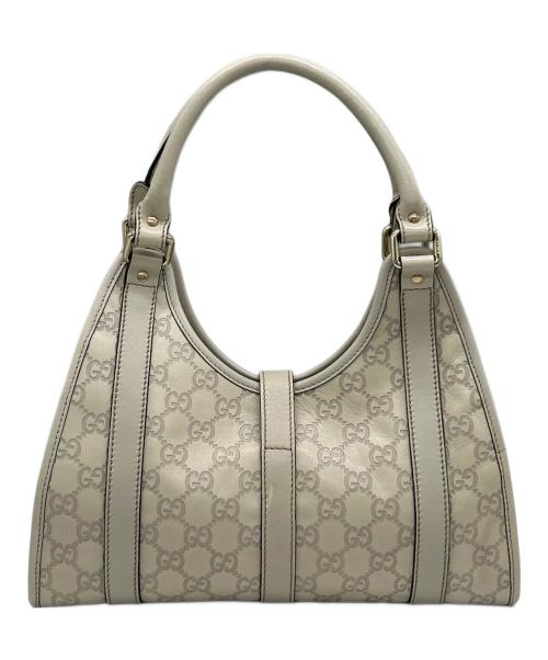 GUCCI（グッチ）GUCCI (グッチ) ハンドバッグ アイボリーの古着・服飾アイテム