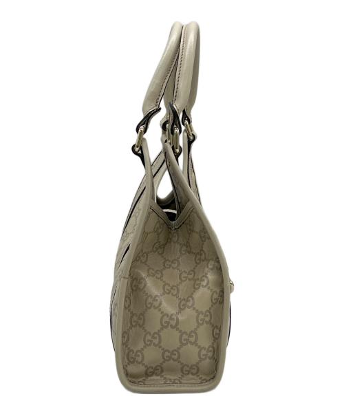 GUCCI（グッチ）GUCCI (グッチ) ハンドバッグ アイボリーの古着・服飾アイテム