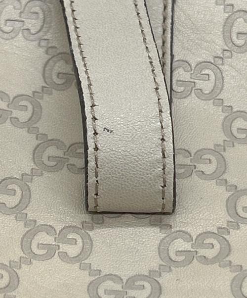 GUCCI（グッチ）GUCCI (グッチ) ハンドバッグ アイボリーの古着・服飾アイテム