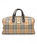 Burberry'sバーバリーズ）の古着「ボストンバッグ」｜ベージュ