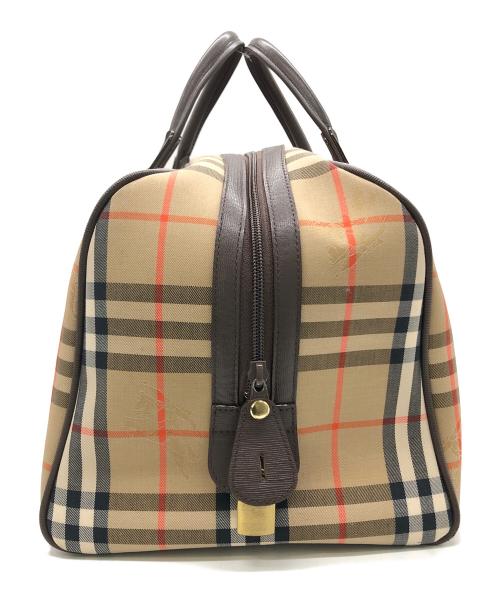 Burberry's（バーバリー）Burberry's (バーバリーズ) ボストンバッグ ベージュの古着・服飾アイテム