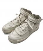 NIKE×COMME des GARCONS HOMME PLUSナイキ×コムデギャルソンオムプリュス）の古着「ハイカットスニーカー」｜ホワイト