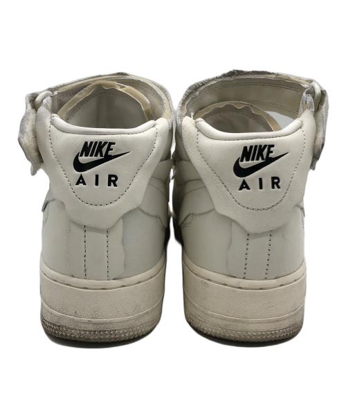 NIKE（ナイキ）NIKE (ナイキ) COMME des GARCONS HOMME PLUS (コムデギャルソンオムプリュス) ハイカットスニーカー ホワイト サイズ:28㎝の古着・服飾アイテム