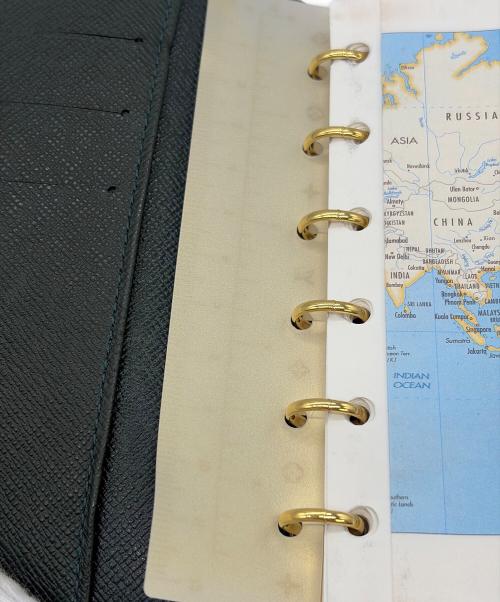 LOUIS VUITTON（ルイ ヴィトン）LOUIS VUITTON (ルイ ヴィトン) 手帳カバー グリーンの古着・服飾アイテム