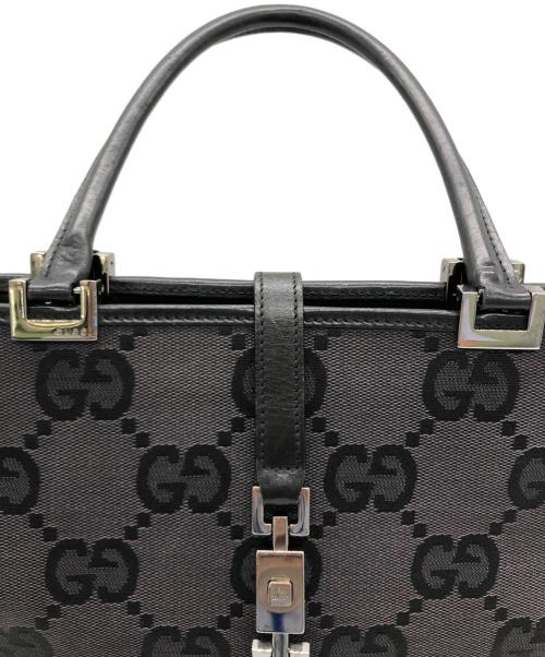 GUCCI（グッチ）GUCCI (グッチ) ハンドバッグ ブラックの古着・服飾アイテム