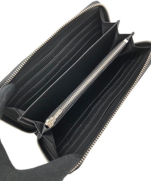 COACH（コーチ）COACH (コーチ) ラロング ジップ アラウンド ウォレット ブラックの古着・服飾アイテム