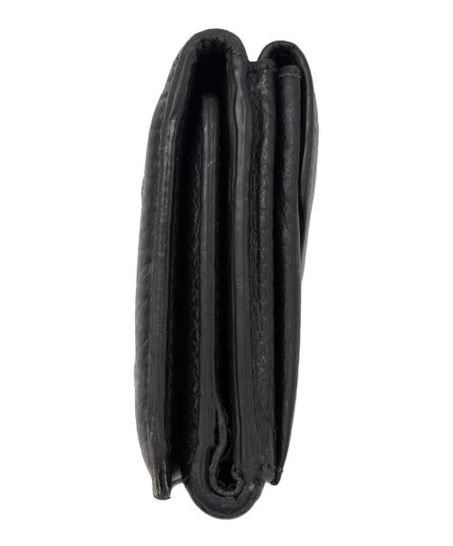 Maison Margiela（メゾンマルジェラ）Maison Margiela (メゾンマルジェラ) 3つ折り財布 ブラックの古着・服飾アイテム